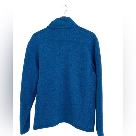 THE NORTH FACE LONG SLEEVE PULLOVER 1/4 ZIP BLUE SWEATER MEN’s Size Large - Picture 5 of 7
